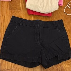 J. Crew Black Bermuda Shorts Classic Style